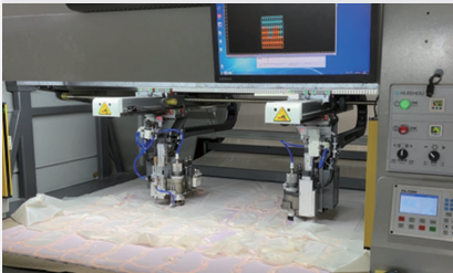 Automatic leather cutting machine