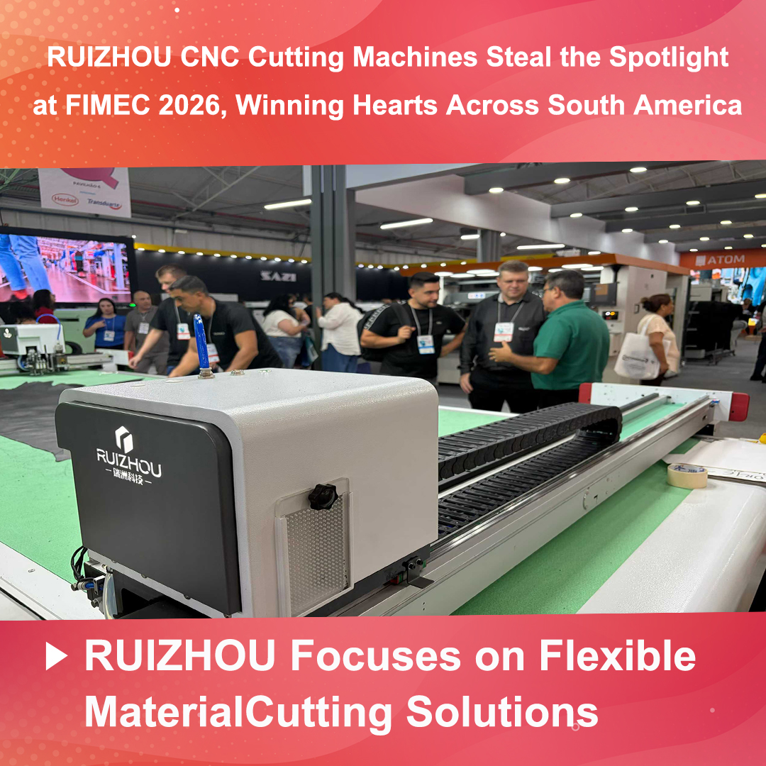 Die CNC-Schneidemaschinen von RUIZHOU stehen im Mittelpunkt der FIMEC 2026 und erobern die Herzen in ganz Südamerika.
