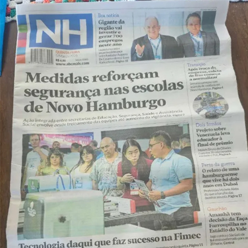 Ruizhou Technology’s CNC Leather Cutting Machine Draws Widespread South American Media Attention at FIMEC