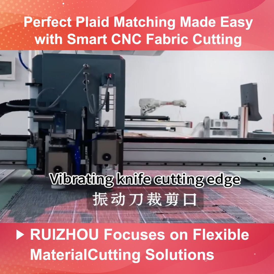 Perfect Plaid Matching Made Easy with Smart CNC Fabric Cutting