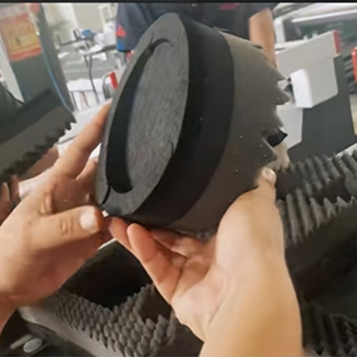 100mm Acoustic Foam Cutting Machine for Complex Shape Processing and High-Efficiency Production