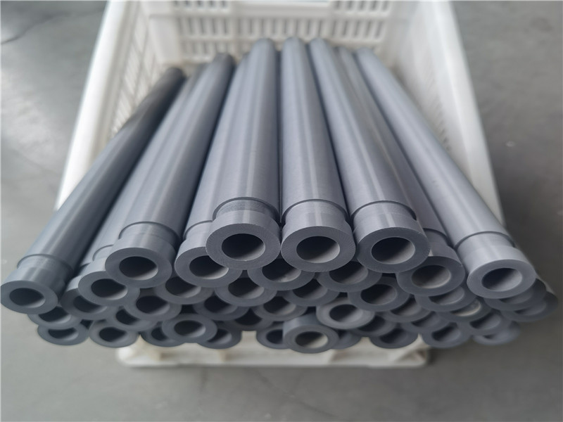 Silicon Nitride Ceramic Riser Tube For Metallurgy