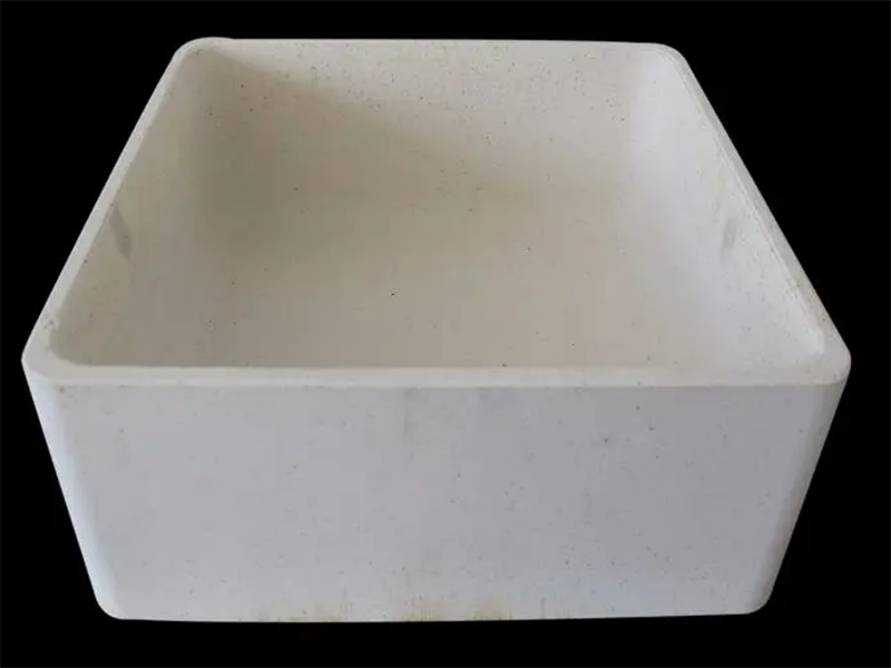 Fused Quartz Ceramic Sagger Tray For Melting