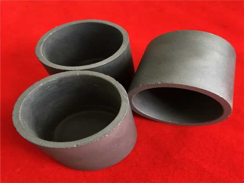 Silicon Carbide Cylindrical Crucible For Casting