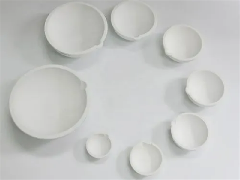 Fused Silica Ceamic Melting Bowl Dish Crucible