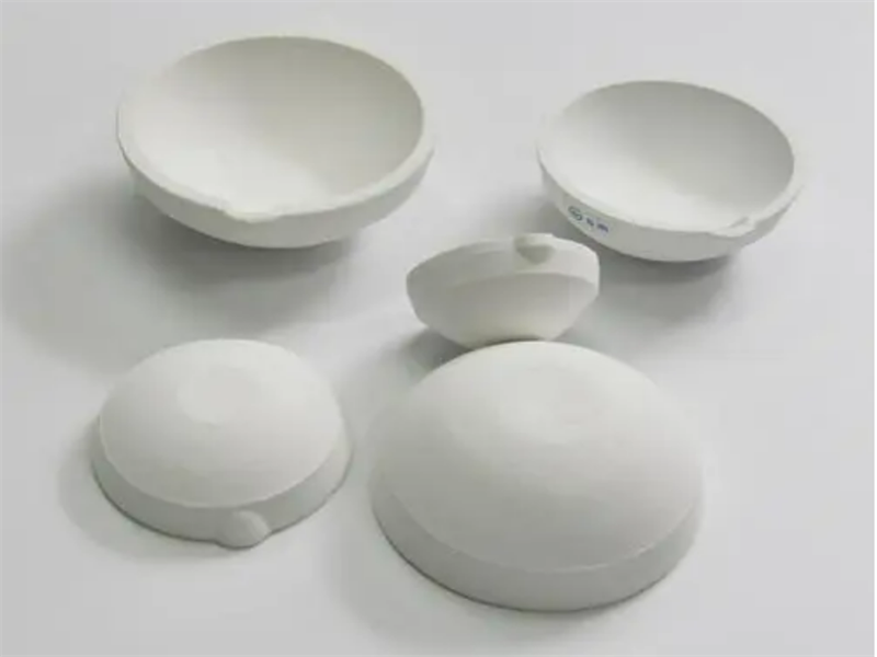 fused silica ceramic bowl