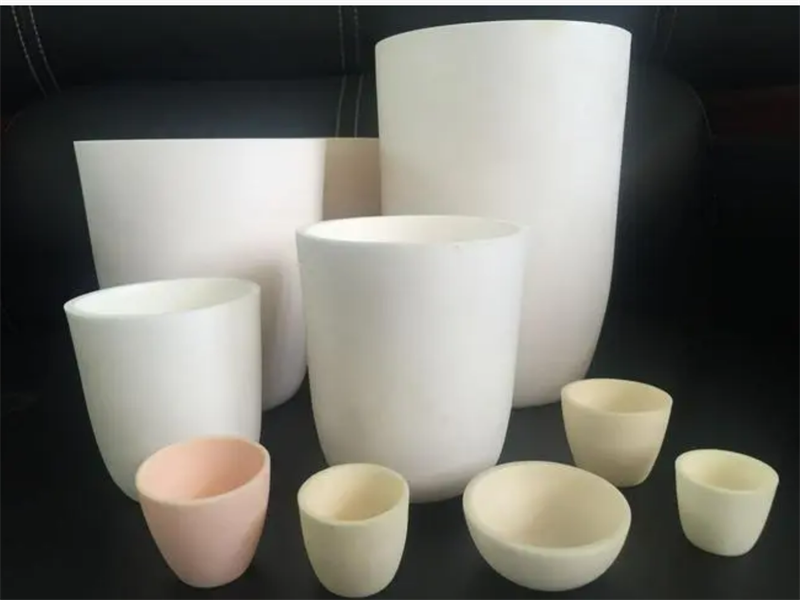 High Alumina Refractory Corundum Ceramic Crucible