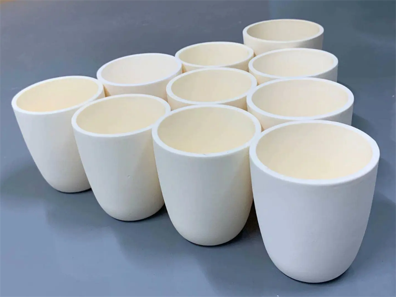 High Alumina Refractory Corundum Ceramic Crucible