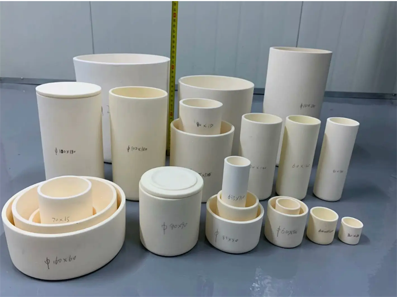 High Alumina Refractory Corundum Ceramic Crucible