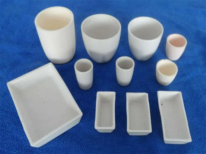 High Alumina Refractory Corundum Ceramic Crucible