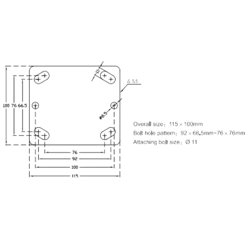Polyurethane on iron wheel Polyurethane on iron wheel