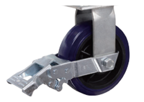 K32 Polyurethane On Cast Iron Caster