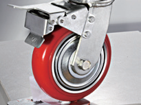 K32 Polyurethane On Cast Iron Caster