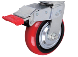 K32 Polyurethane On Cast Iron Caster