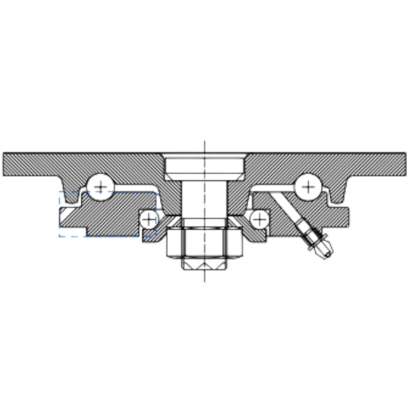 Heavy duty caster