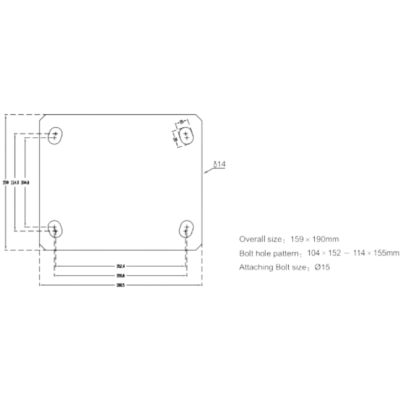 Stainless steel caster wheel Stainless steel caster wheel