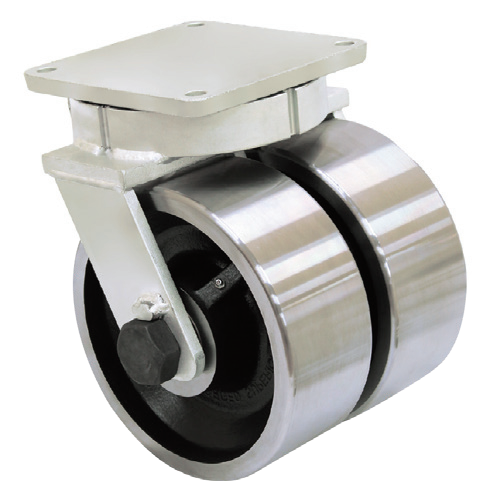 K83 Nylon Dual Wheel Caster (Over 20000 LBs. Capacity)