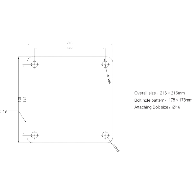 Dual wheel caster