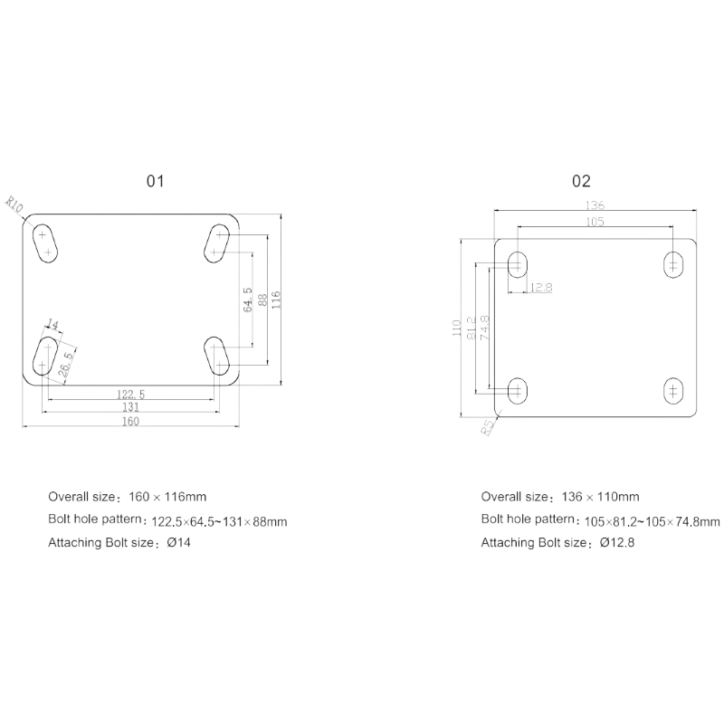 Polyurethane caster