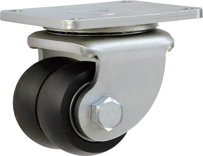 K311 Dual Wheel AGV Caster (300-400kg Capacity)