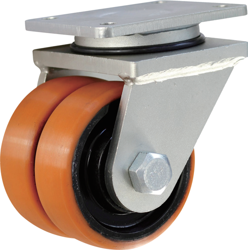 K361 Dual Wheel AGV Caster (1000-2000kg Capacity)