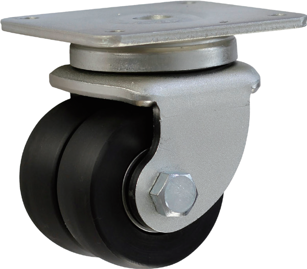 K321 Dual Wheel AGV Caster (450-600kg Capacity)