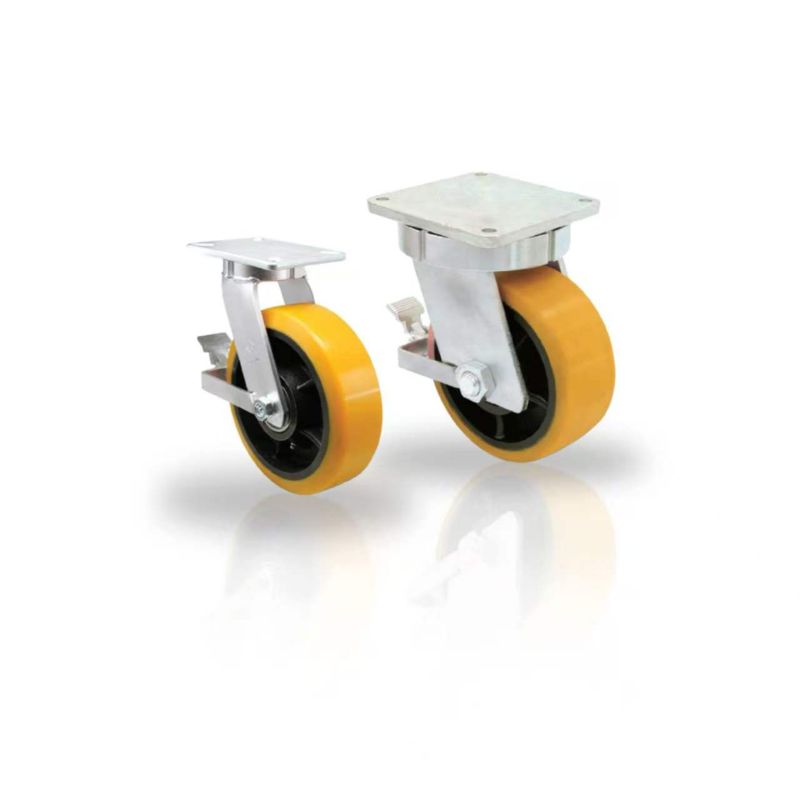 Kingpinless Heavy Duty Casters