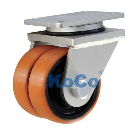Dual wheel caster Dual wheel caster
