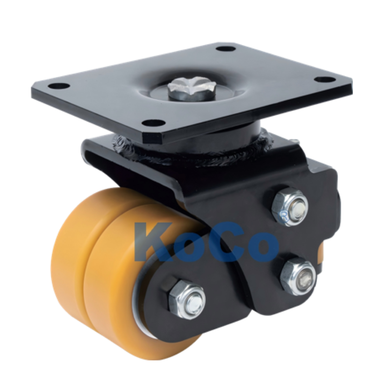 Aluminum core caster