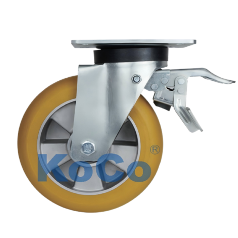 K231 55D Polyurethane On Aluminum Core Caster