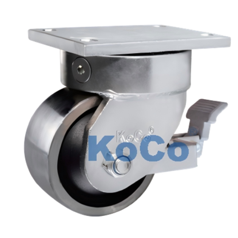 Forged steel caster Forged steel caster