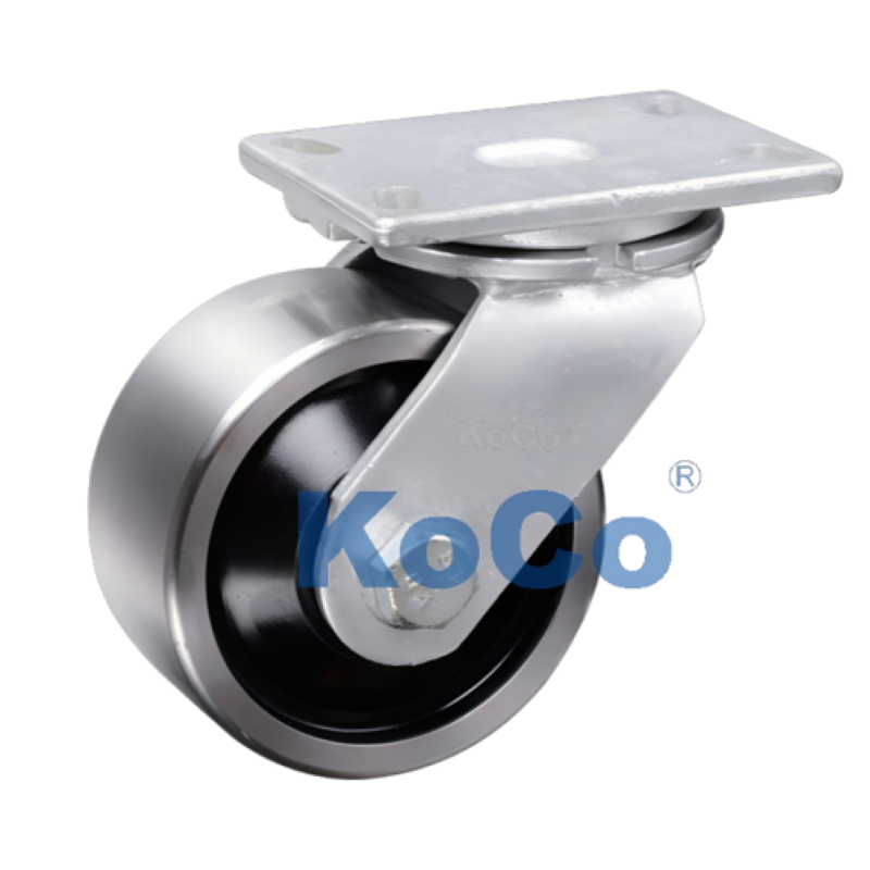 Nylon caster wheel