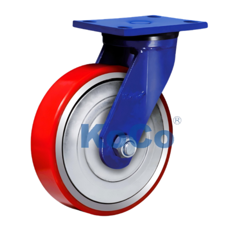 K51 Polyurethane On Cast Iron Caster
