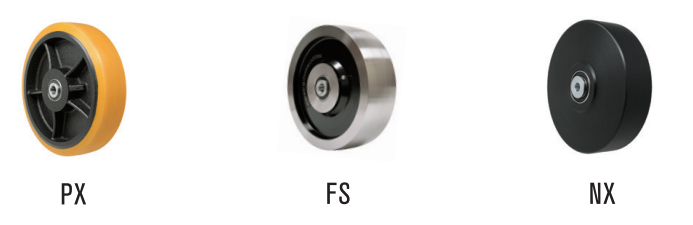 Dual wheel nylon caster Dual wheel nylon caster
