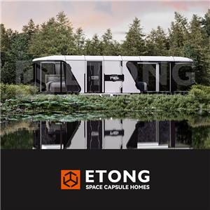 ETONG F40 Maison mobile préfabriquée en alliage d'aluminium de 38 m² avec terrasse