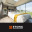 ETONG F40 Maison mobile préfabriquée en alliage d'aluminium de 38 m² avec terrasse