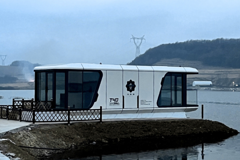 Maison mobile Space Module : créer une expérience de séjour chez l'habitant verte et respectueuse de l'environnement dans des sites pittoresques