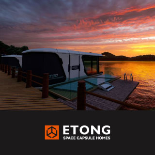 ETONG T30 28m² Container di động hợp kim nhôm có nhà liền kề