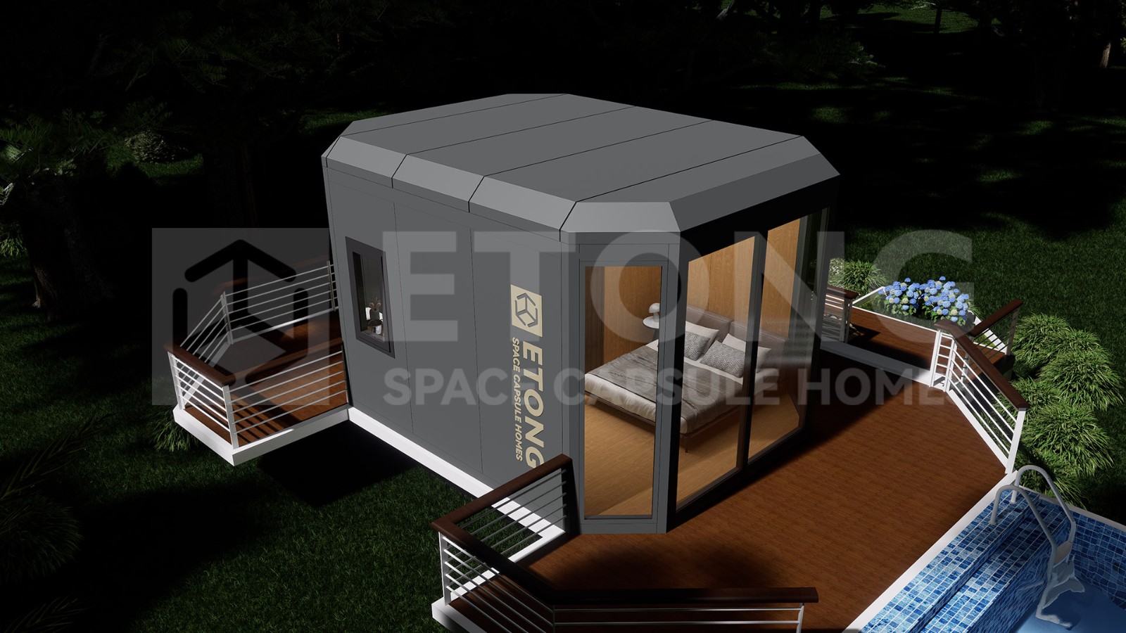 space capsule house