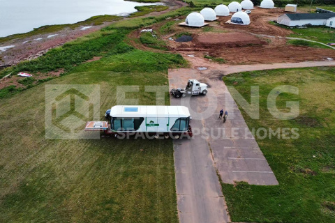 ETONG Space Pods hạ cánh tại Halifax, Canada - Một kỷ nguyên mới của cuộc sống