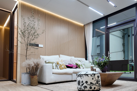 Casă mobilă din aluminiu E58【Livrare detașabilă】