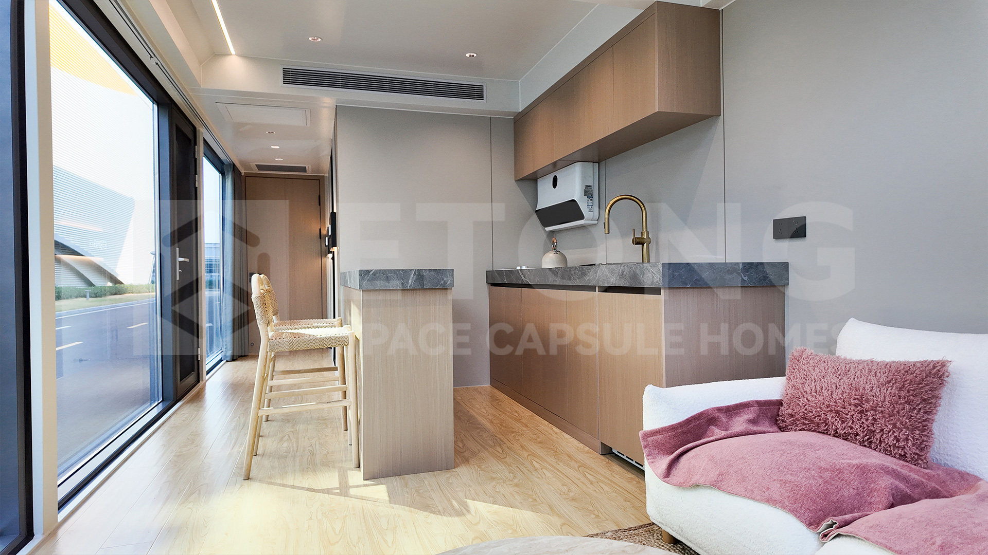 Affordable urban housing through modular homes