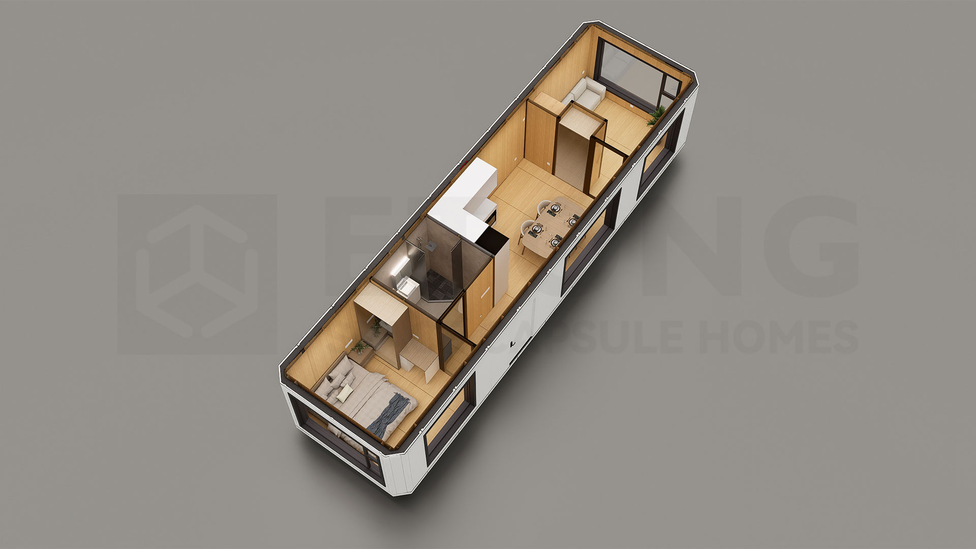 ETONG space capsule homes