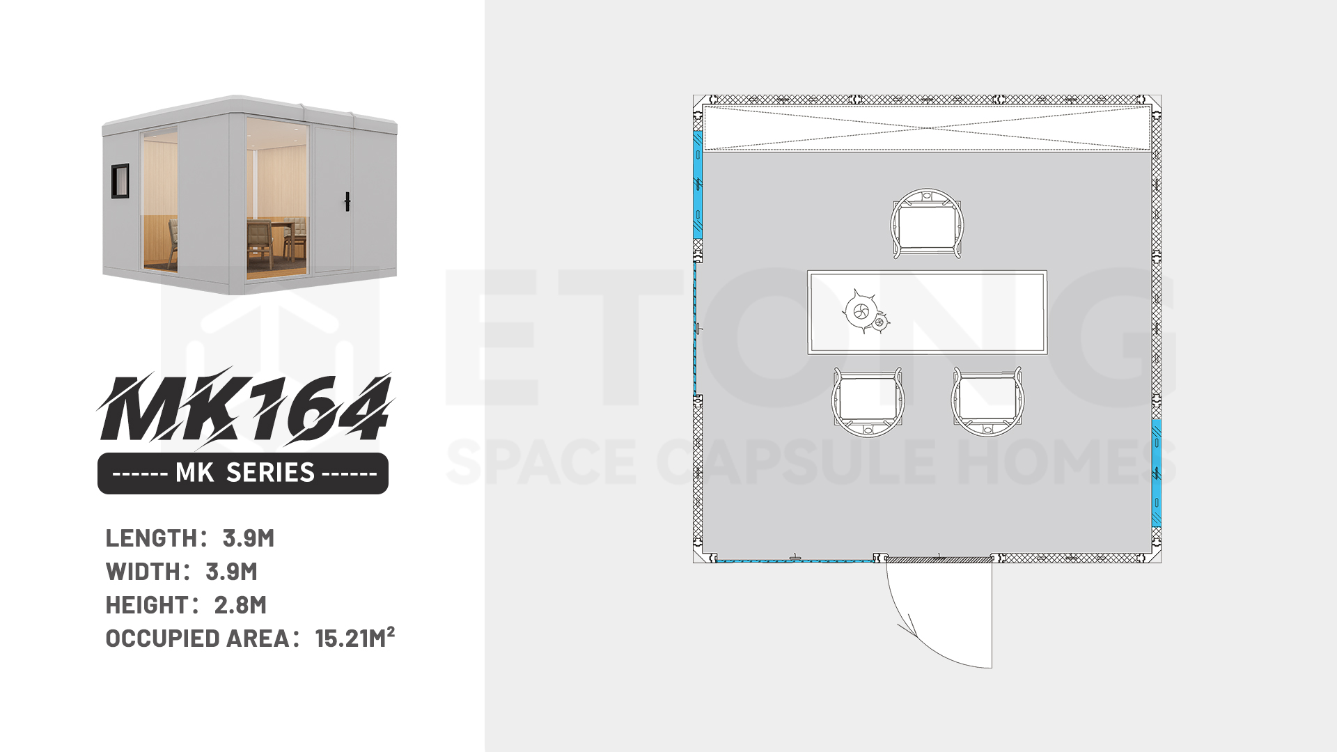 ETONG space capsule home