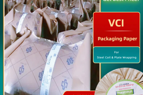 Kertas VCI Pembungkusan Perenca Kakisan Meruap 1