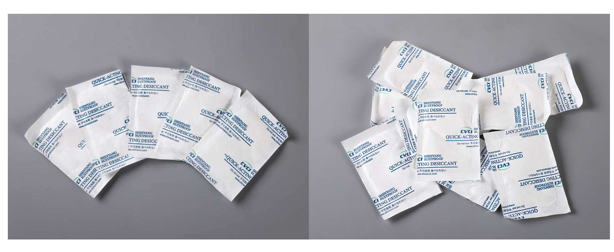 Desiccant sachets