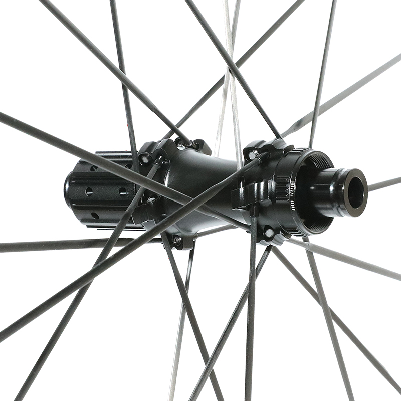 700c carbon spoke road wheels for gravel bike
