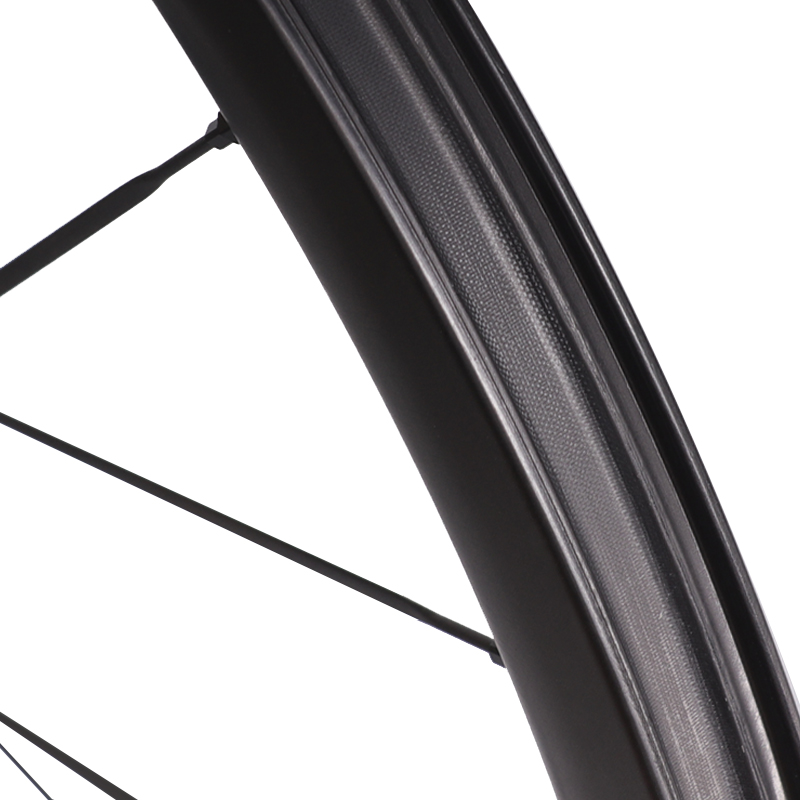 DK carbon spoke road bike disc wheelset