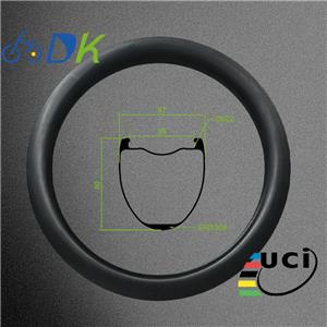 DK 50mm Aero Carbon Gravel Bike Rims All-Round Performance