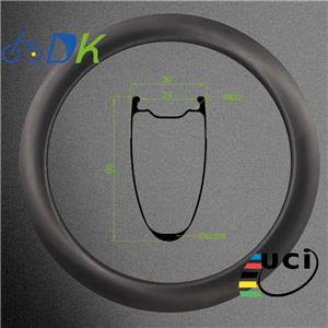 DK 60mm Aero Carbon Gravel Bike Rims Lightweight Performance